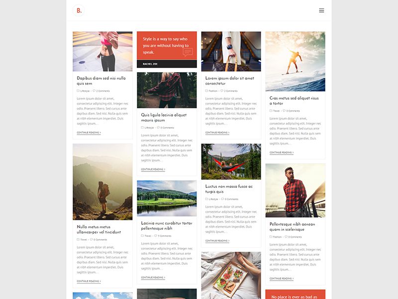Blogger – 自媒体模板WordPress主题