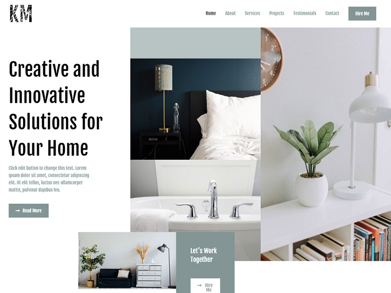 Interior Designer – 室内设计模板WordPress主题