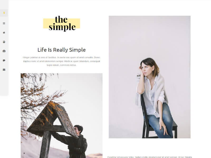 Simply – 自媒体模板WordPress主题