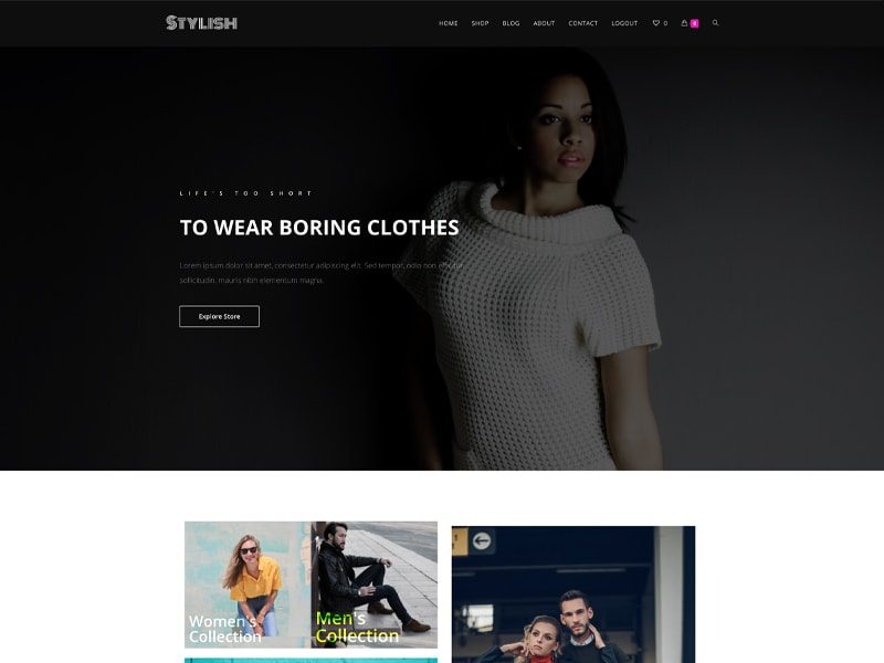 Style – 服装行业模板WordPress主题